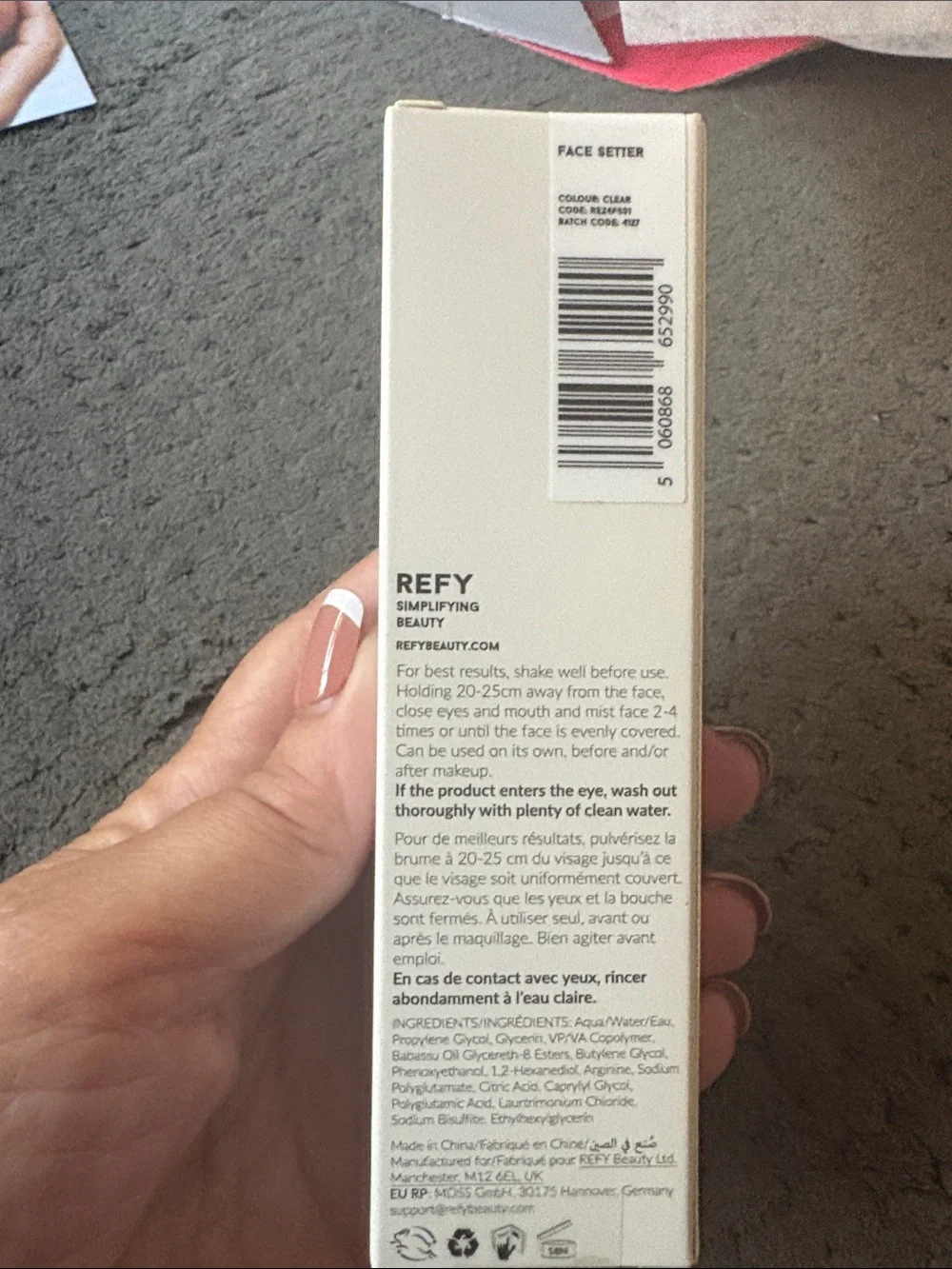 REFY FACE SETTER - NEW